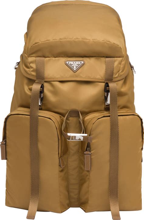 prada nylon brown backpack|prada nylon backpack usa.